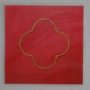 AN'ANASHA - Danke - Gold auf Rot - Laminierte Karte/Krtchen