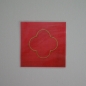 AN'ANASHA - Danke - Gold auf Rot - Laminierte Karte/Kärtchen
